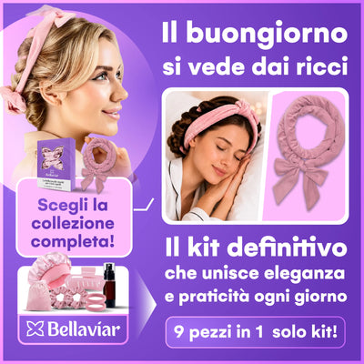 Set Bigodini Senza Calore — 9 Pezzi