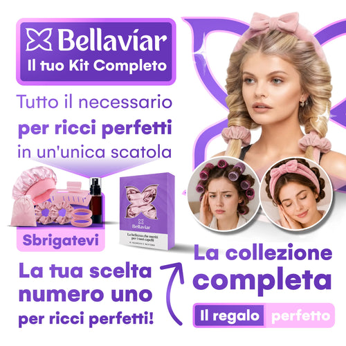 Set Bigodini Senza Calore — 9 Pezzi