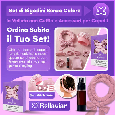 Set Bigodini Senza Calore — 9 Pezzi