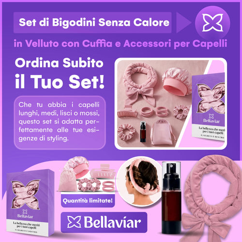 Set Bigodini Senza Calore — 9 Pezzi