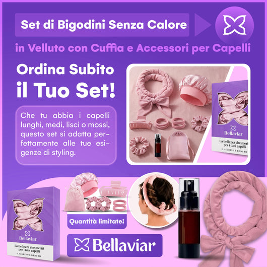 Set Bigodini Senza Calore — 9 Pezzi