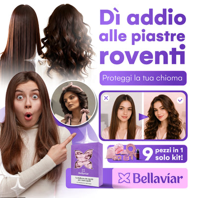 Set Bigodini Senza Calore — 9 Pezzi