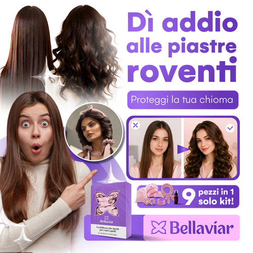 Set Bigodini Senza Calore — 9 Pezzi
