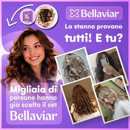 Set Bigodini Senza Calore — 9 Pezzi