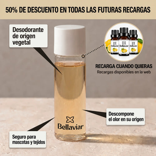 Bellaviar™ Pistola Anti-Olores para Mascotas